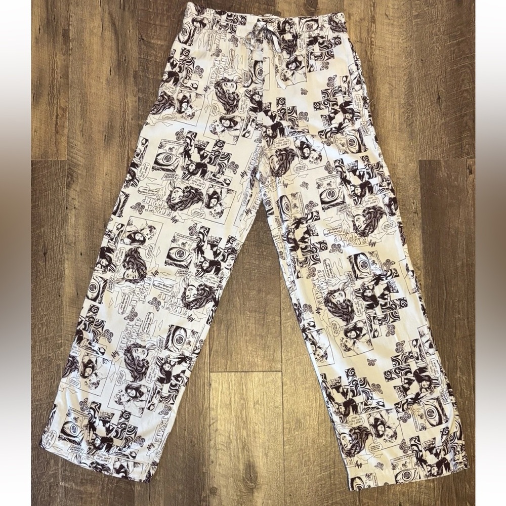 Urban Outfitters-Carmen Printed-Pull on-Pant-Comic Print-Eclectic-Size-M